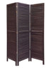 1 X 48 X 67 Black Wood Shutter - Screen - Minihomy