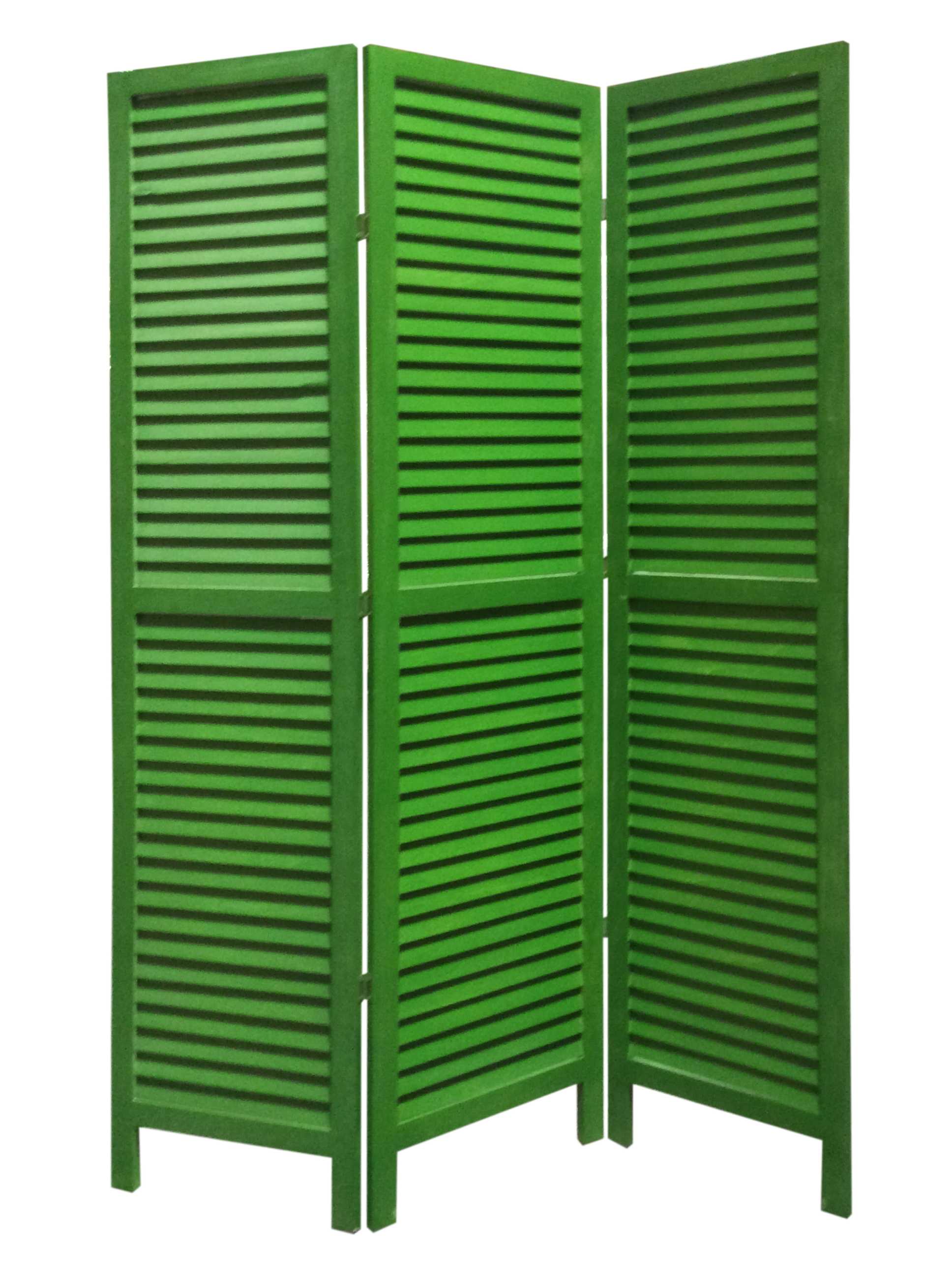 1 X 48 X 67 Black Wood Shutter - Screen - Minihomy