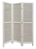 1 X 48 X 67 Black Wood Shutter - Screen - Minihomy