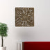 1 X 19 X 19 Brown Square Rotten Wood  Wall Decor - Minihomy