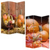 1 X 48 X 72 Multi Color Wood Canvas Harvest  Screen - Minihomy