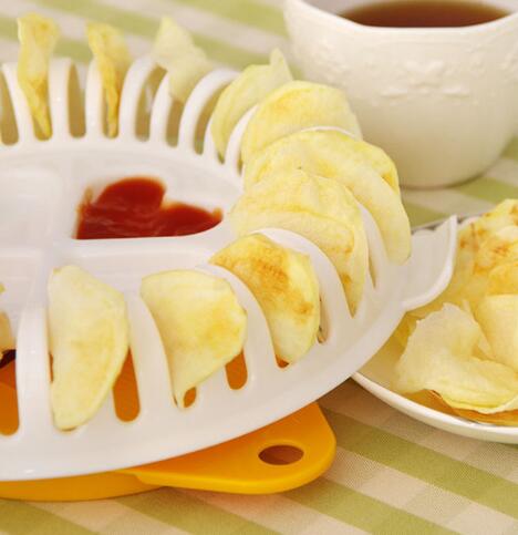 Potato Chips Plastic Maker Kitchen Accessories Gadget Healthy Home Low Calories Kitchen Cooking Tools Cozinha