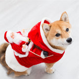 Christmas Clothes Green Elf Pet Dog Costume