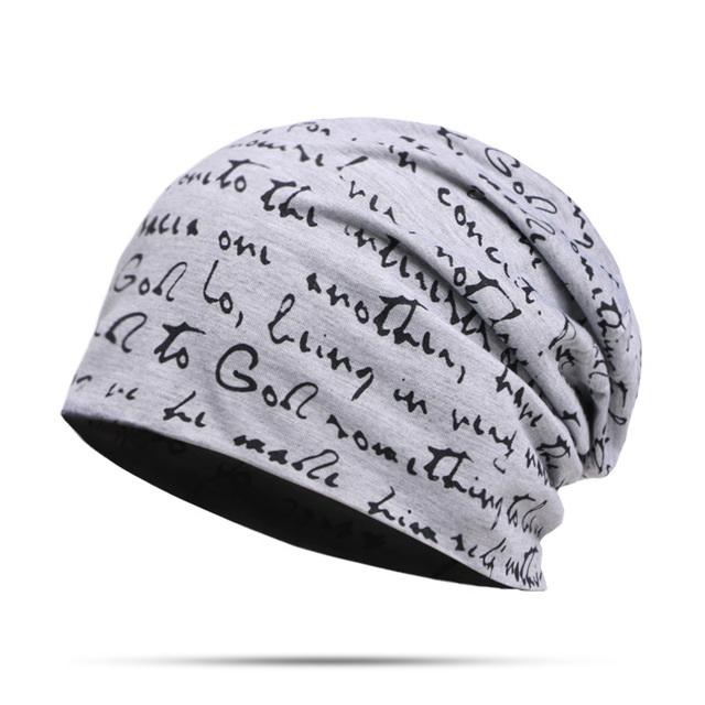 English alphabet beanie hat