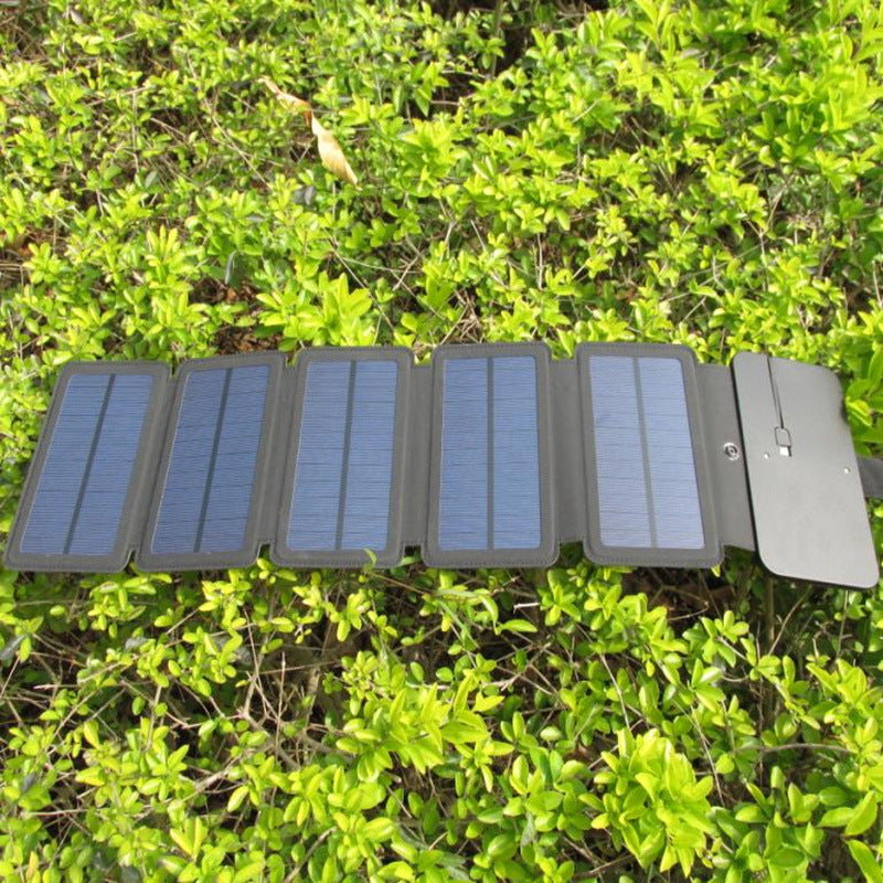 Outdoor 8W folding solar charger Direct charging collapsible solar package Off-road emergency mobile power supply - Minihomy