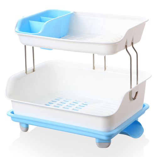 The kitchen cupboard plastic draining rack with cover tableware tableware box put water bowl dish rack rack