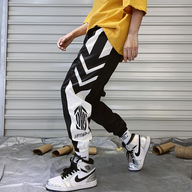 Streetwear Hip hop Joggers Pants Men Loose Harem Pants