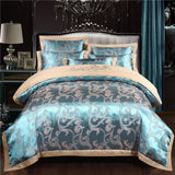 European Style Jacquard Cotton Embroidery Quilt Cover