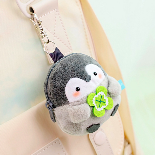 Japanese Press And Sound Plush Coin Purse