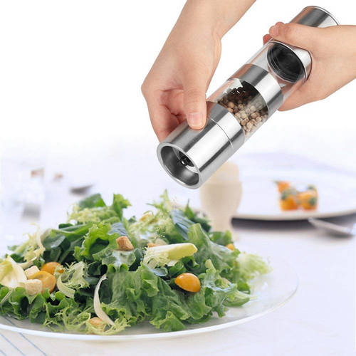 Multi-Layers Stainless Steel Pepper Mill Shaker Salt and Peper Grinder