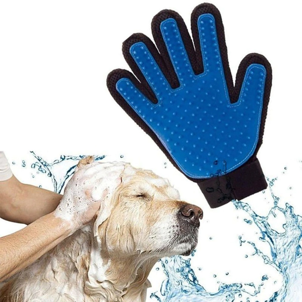 Cat grooming glove for cats wool glove Pet Hair Deshedding Brush Comb Glove For Pet Dog Cleaning Massage Glove For Animal Sale - Minihomy