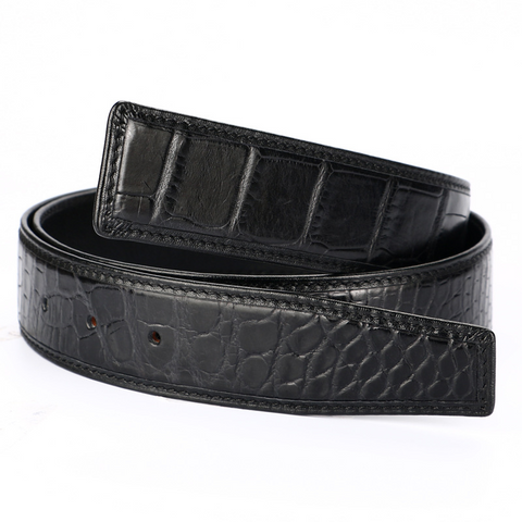 Leather Belt Belly Smooth Buckle  Single Belt Man Business Leisurebelt