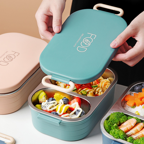 304 stainless steel lunch box bento