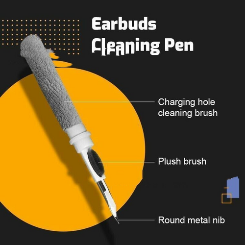 Bluetooth Earbuds Soft Cleaning Brush Wireless Earphone Washing Brush Headphone Earplugs Cleaner Pen