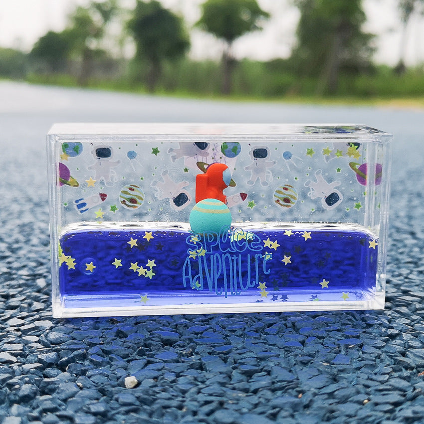 Creative Home Decoration Liquid Quicksand Floating Ornament - Minihomy