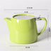 Large-capacity High-temperature-resistant Ceramic Teapot With Lid