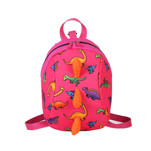 Children Cute Cartoon Dinosaur Plush Backpack