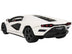 Lamborghini Countach LPI 800-4 White with Black Accents and Red Interior "Special Edition" 1/18 Diecast Model Car by Maisto - Minihomy