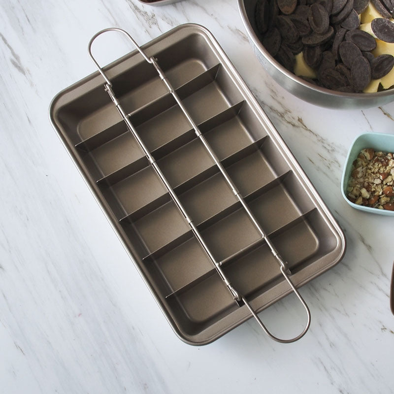 Brownie Baking Pan Cake Mould Square Bread Baking - Minihomy