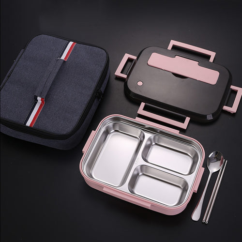 Japanese-Style Lunch Box with Phone Holder