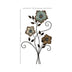 Distressed Chic Metal Flower Wall Decor - Minihomy