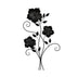 Distressed Chic Metal Flower Wall Decor - Minihomy