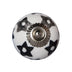 1.5" X 1.5" X 1.5" White Silver And Gray Knobs 8 Pack - Minihomy