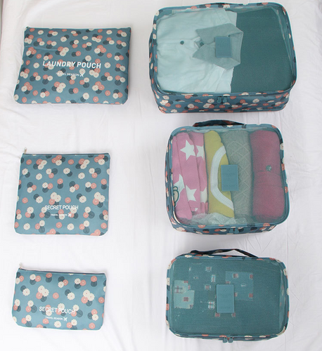 6-Piece Non-woven Clothes Storage Bag Set