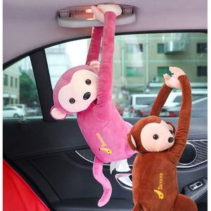 Pipi monkey hanging tissue box