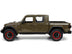 2020 Jeep Gladiator Rubicon Pickup Truck Dark Green Metallic with Extra Wheels "Just Trucks" Series 1/24 Diecast Model Car by Jada - Minihomy