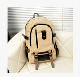 Men's Leisure Canvas Bag retro fashion school computer backpack