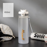 Large capacity sports portable water bottle