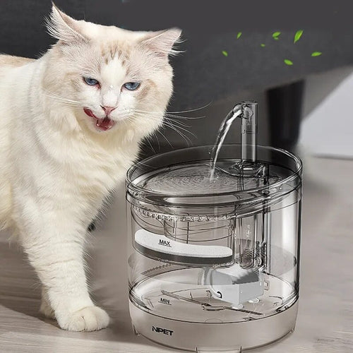 Cat Water Fountain Filter Automatic Sensor Drinker With Faucet