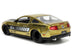 2010 Ford Mustang GT Gold Metallic with Black Graphics and Hood "Tom's Racing" "Bigtime Muscle" Series 1/24 Diecast Model Car by Jada - Minihomy