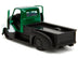 1952 Chevrolet COE Pickup Truck Green Metallic and Black and Green Lantern Diecast Figure "DC Comics" - Minihomy