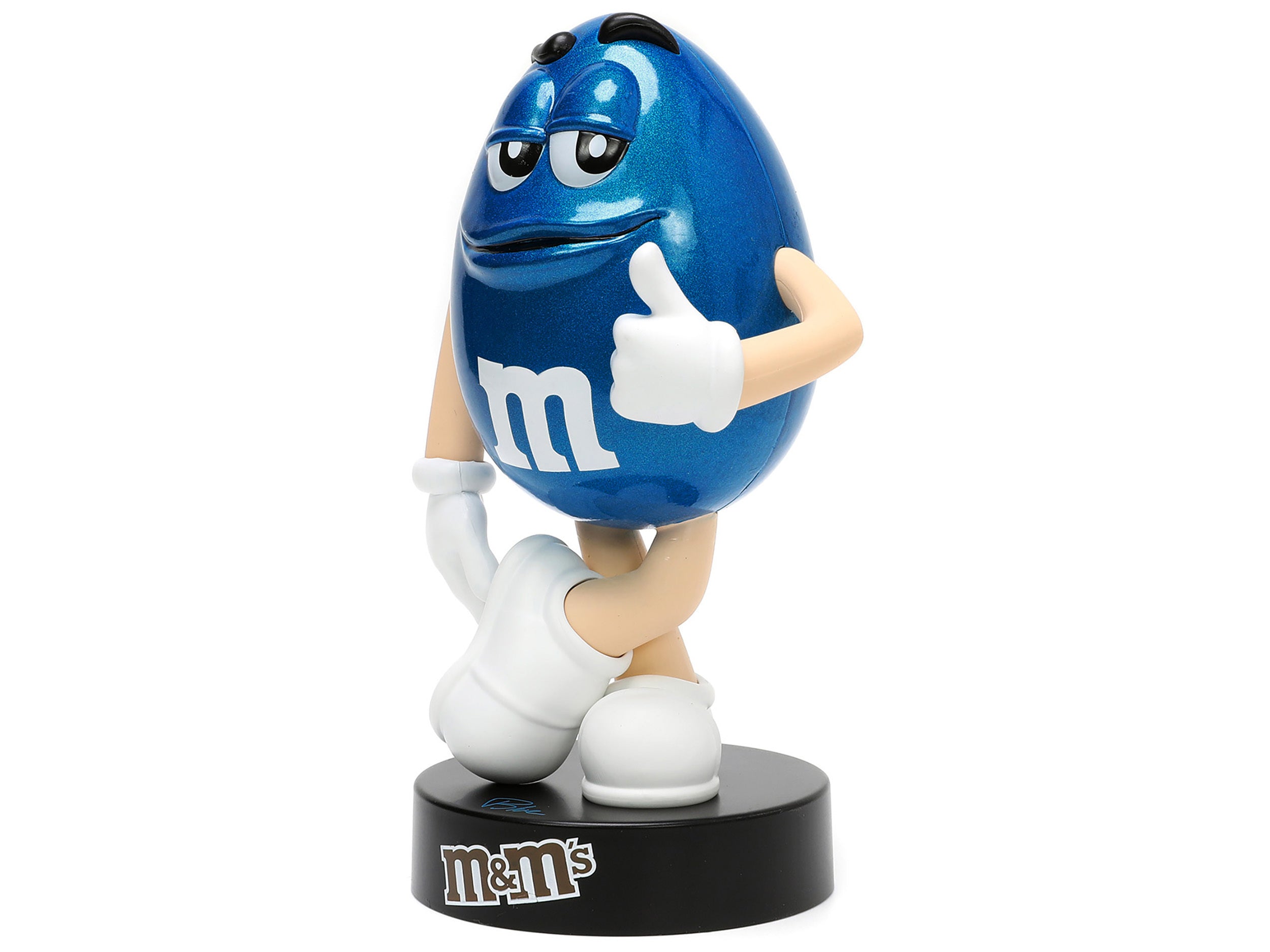 Blue M&M's 5.25" Diecast Figurine "Metalfigs" Series by Jada - Minihomy