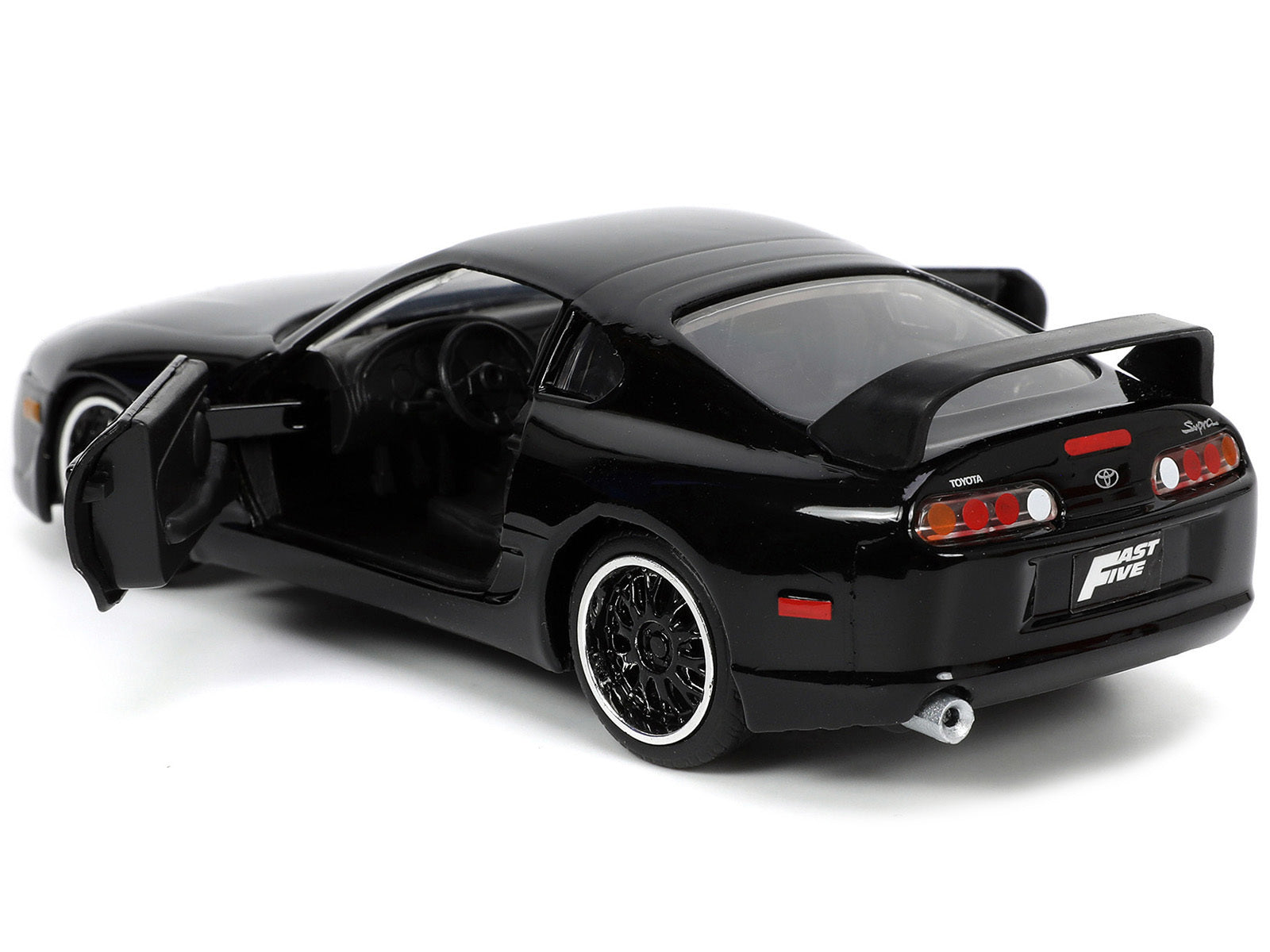 1995 Toyota Supra Black "Fast & Furious" Movie 1/32 Diecast Model Car by Jada - Minihomy