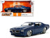 1971 Pontiac GTO Dark Blue Metallic "Bigtime Muscle" Series 1/24 Diecast Model Car by Jada - Minihomy