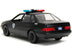 Ford Taurus OCP Matt Black "Detroit Police" and Robocop Diecast Figure 35th Anniversary "Robocop" (1987) - Minihomy