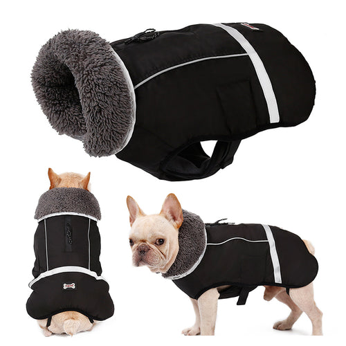 Dog clothes thick warm vest