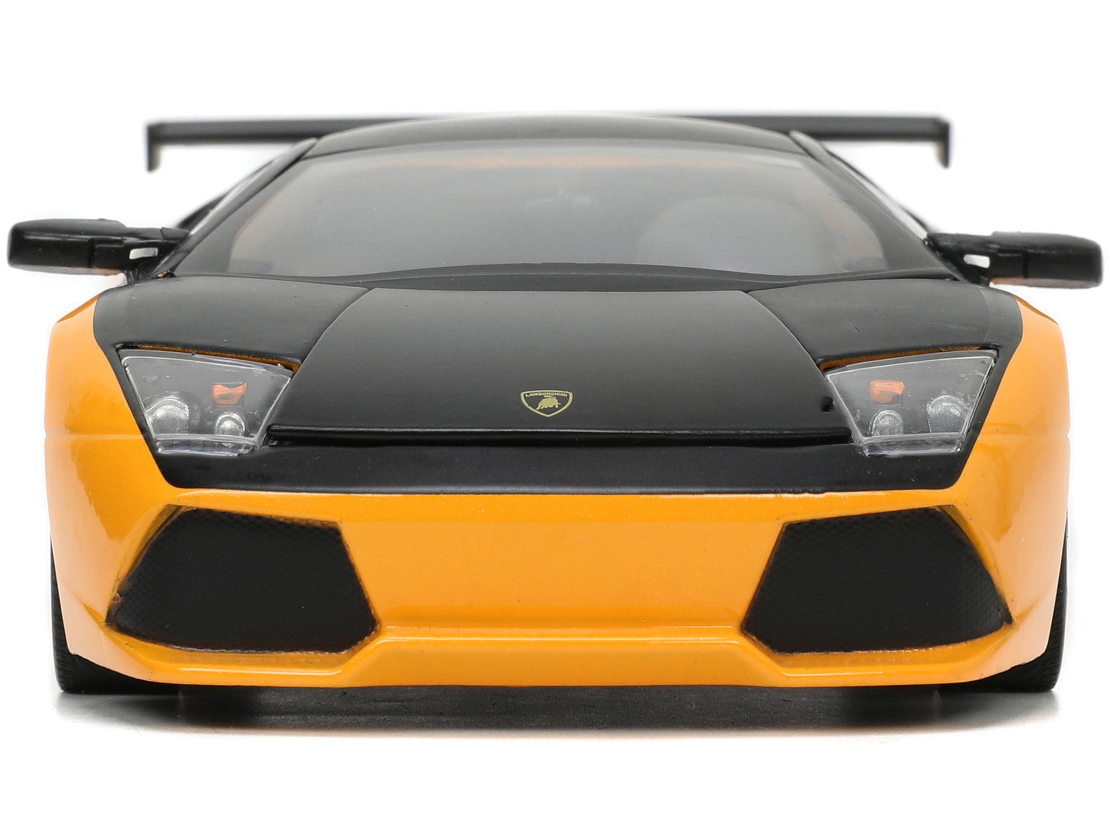 Lamborghini Murcielago LP 640 Yellow Metallic and Matt Black "Hyper-Spec" Series 1/24 Diecast Model Car by Jada - Minihomy