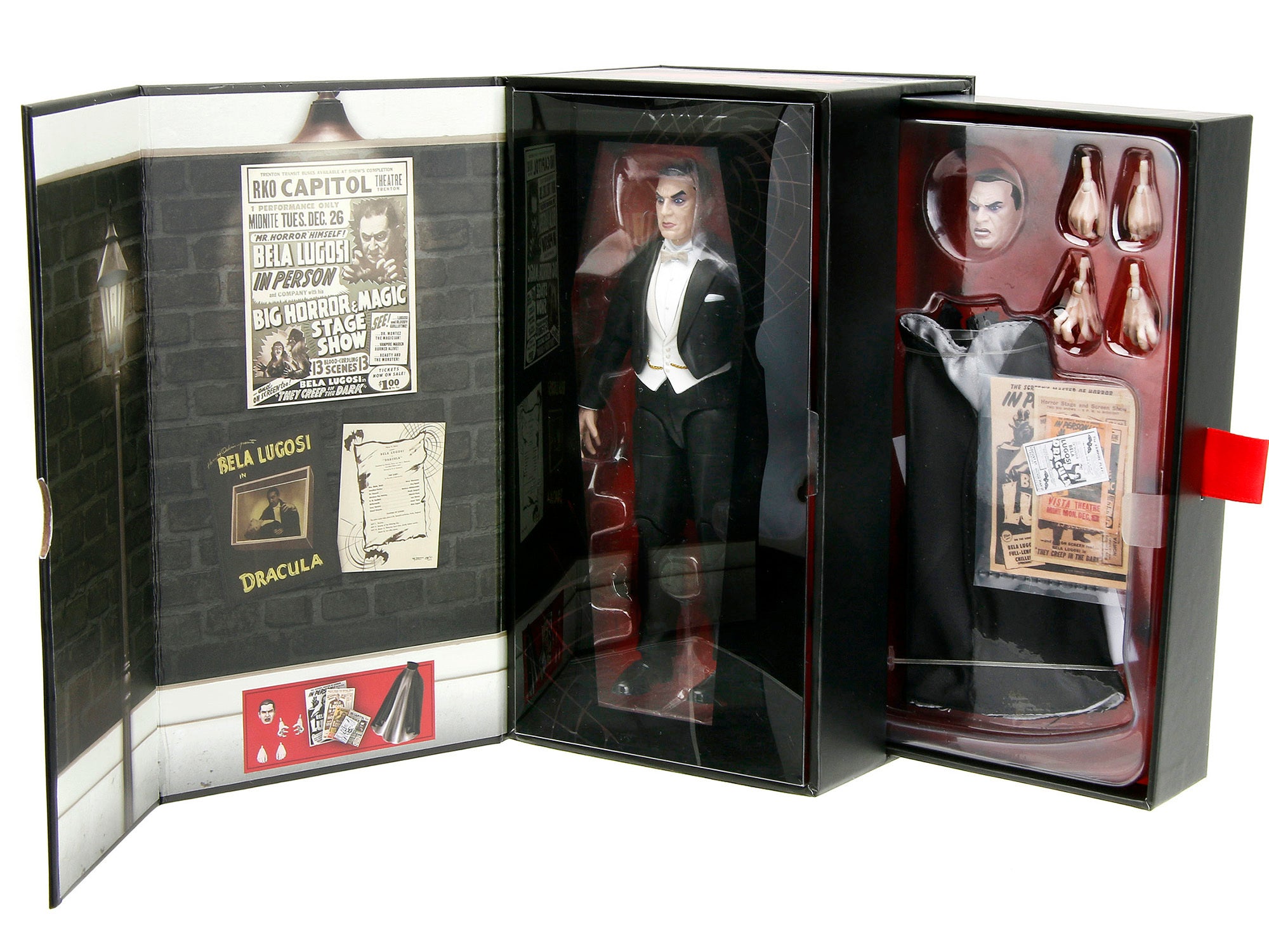 Bela Lugosi Dracula 6" Moveable Figure with Accessories by Jada - Minihomy