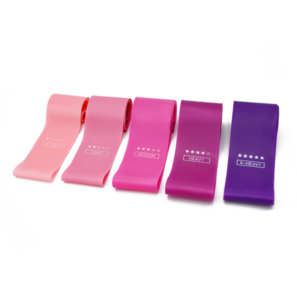 Gym Sterkte Weerstand Bands Pilates Sport Rubber Fitness Mini Bands Crossfit Workout - Minihomy