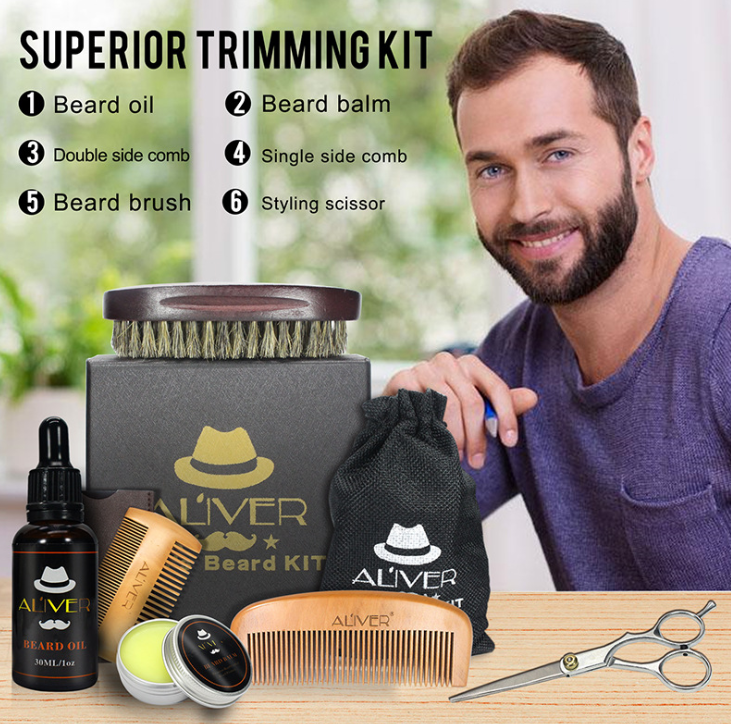 Beard care tools for men