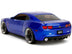 2010 Chevrolet Camaro Candy Blue with Black Hood "Bigtime Muscle" Series 1/24 Diecast Model Car by Jada - Minihomy