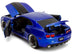 2010 Chevrolet Camaro Candy Blue with Black Hood "Bigtime Muscle" Series 1/24 Diecast Model Car by Jada - Minihomy