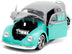 1959 Volkswagen Beetle Gray and Light Blue "Punch Buggy" Series 1/24 Diecast Model Car by Jada - Minihomy