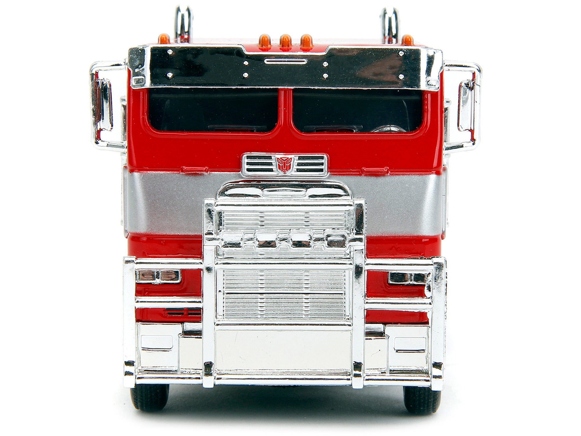 Optimus Prime Tractor Truck Red and Blue with Silver Stripes - Minihomy