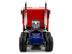 Optimus Prime Tractor Truck Red and Blue with Silver Stripes - Minihomy