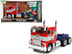 Optimus Prime Tractor Truck Red and Blue with Silver Stripes - Minihomy